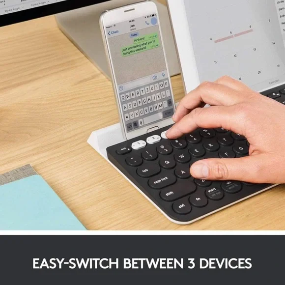 Logitech Wireless Keyboard in Black - Picture 10 of 11